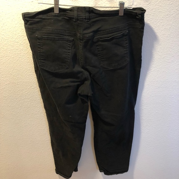 Gloria Vanderbilt Size 18 Black Jeans - Picture 2 of 3